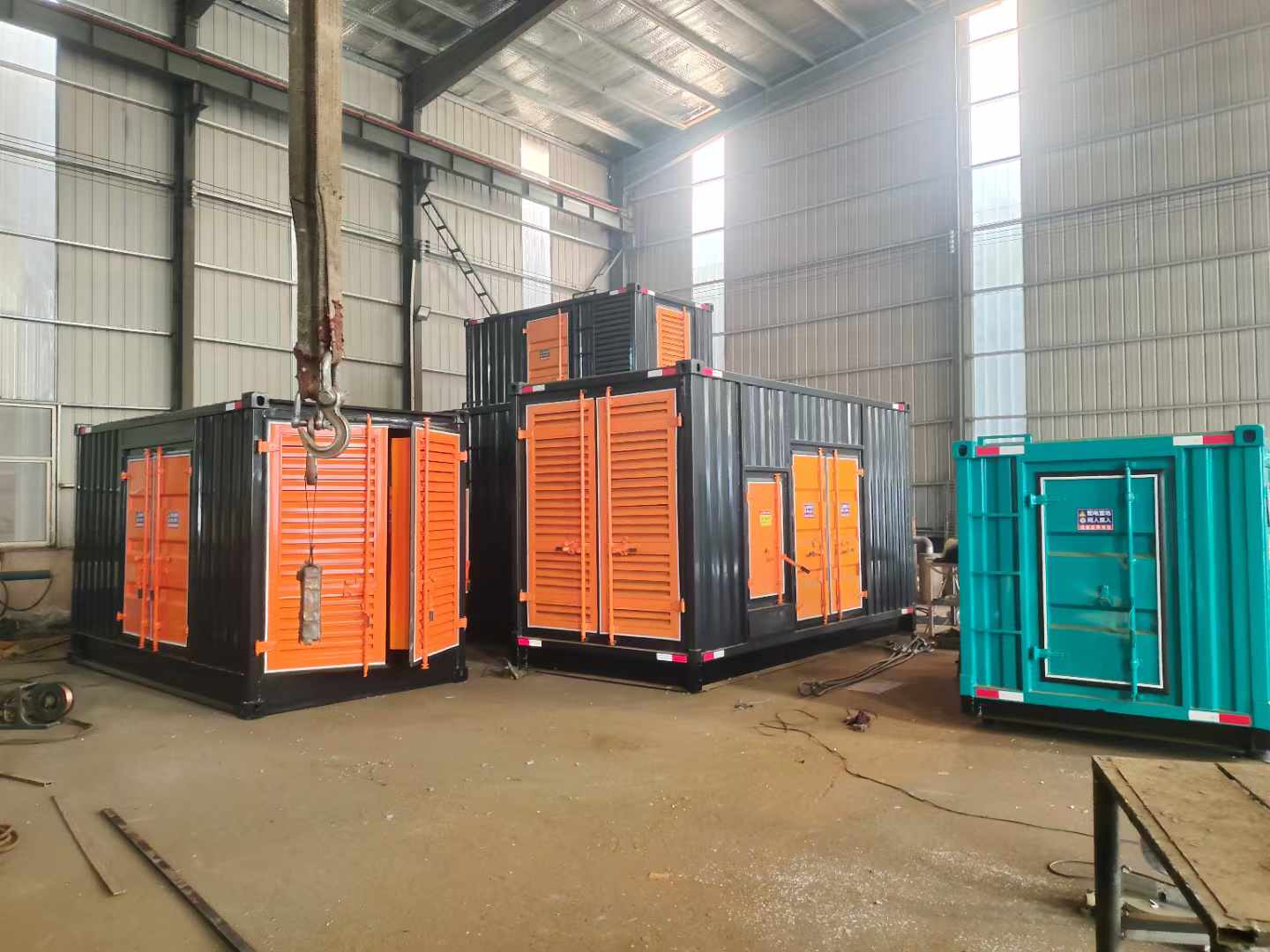 光山500kw柴油发电机组可以带动多少功率设备？